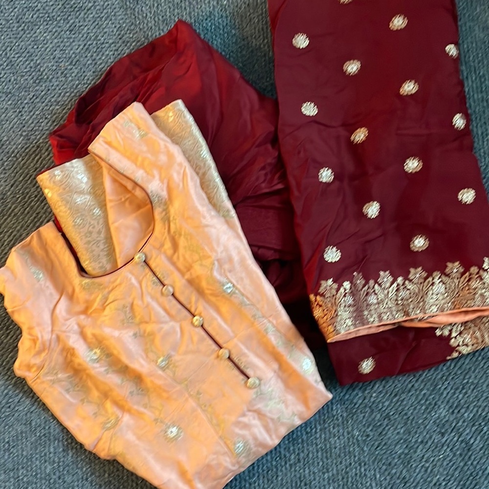 Three piece salwar kameez size 40